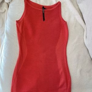 Coral dress by Marc new york Andrew Marc